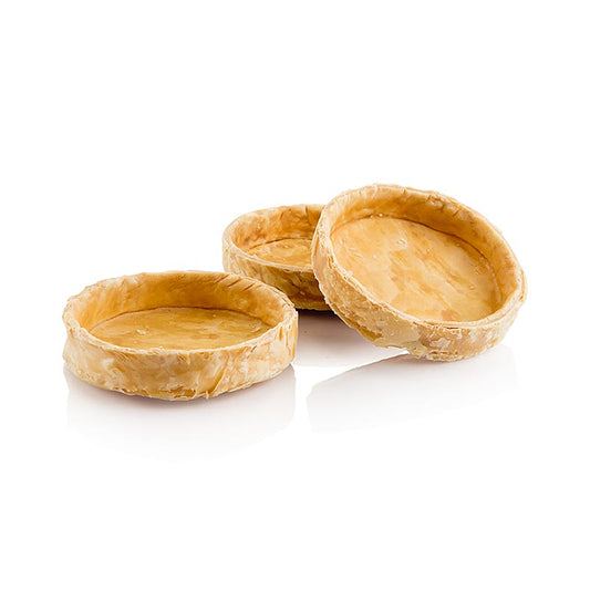 Köstliche Blätterteig-Tartelettes, Les Milles Feuilles, Ø100x25mm von La Rose Noire, ideal für Desserts und Sirup-Schalen