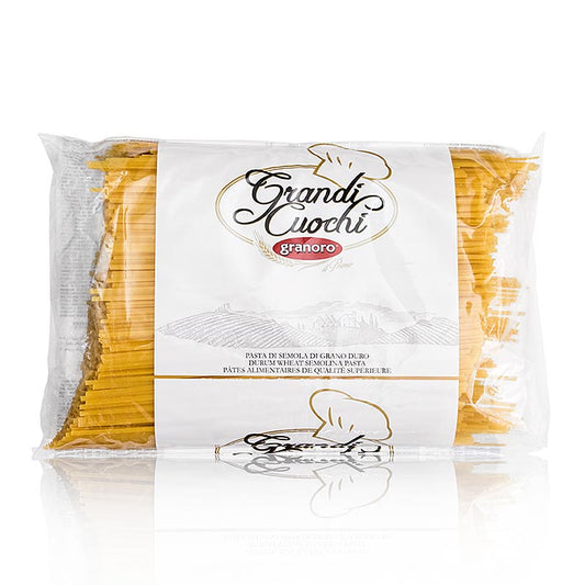 Bandnudel Lingue di Passero, 3mm, 3 kg aus bestem Hartweizengrieß, ohne Eier, italienische Pasta