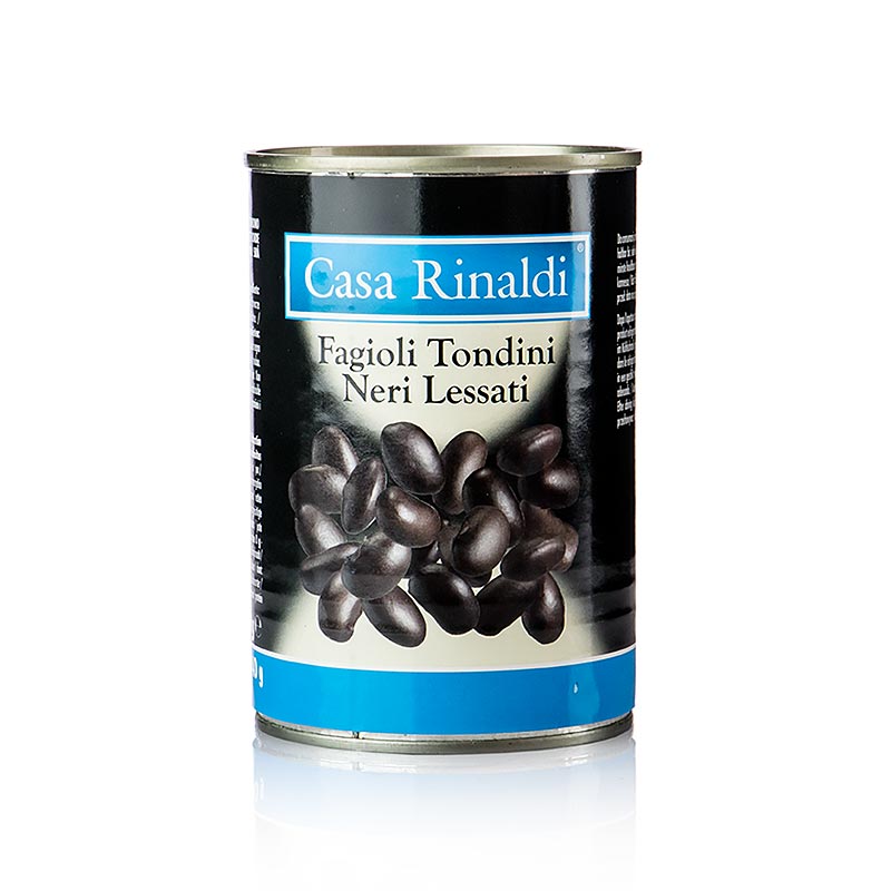Schwarze Bohnen in Dosen, 400 g, Casa Rinaldi, hochwertiges Produkt aus Italien