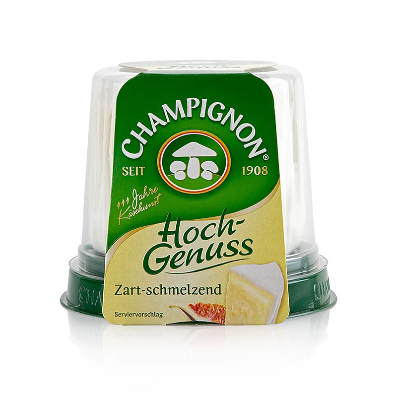 Cremiger Schmelzkäse mit Champignons von Hochgenuss, perfekt für Toast oder Gerichte geeignet