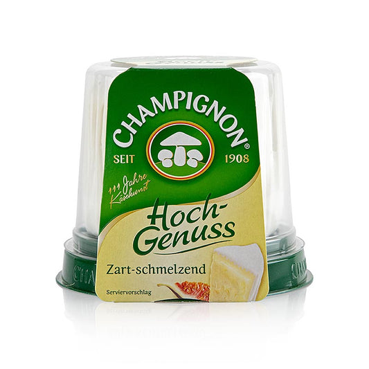 Cremiger Schmelzkäse mit Champignons von Hochgenuss, perfekt für Toast oder Gerichte geeignet