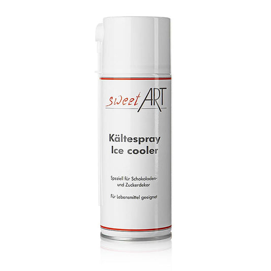 Eisspray - Kältespray für Klebe- und Fixierarbeiten, lebensmittelecht, sweetart, 400 ml