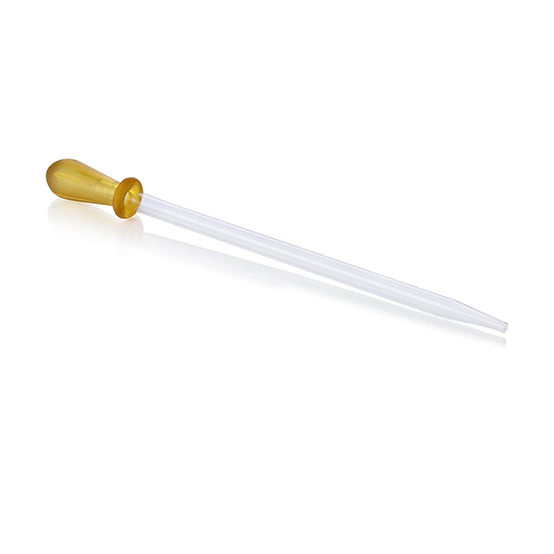 Glas Pipette mit Sauger, ca 2 ml, 15cm, 1 St - Praktische Glaspipette zum präzisen Dosieren von Flüssigkeiten in der Küche