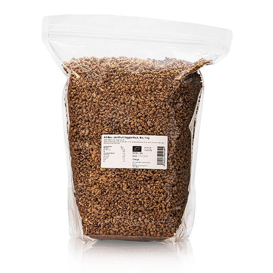 Jackfruit Veggie Hack, vegan, Lotao, BIO, 1 kg - Vielseitiges, leckeres und biologisch zertifiziertes Produkt, perfekt für vegane Gerichte und eine gesunde Alternative zu Fleisch, einfach zuzubereiten und mit authentischer Konsistenz und Geschmack