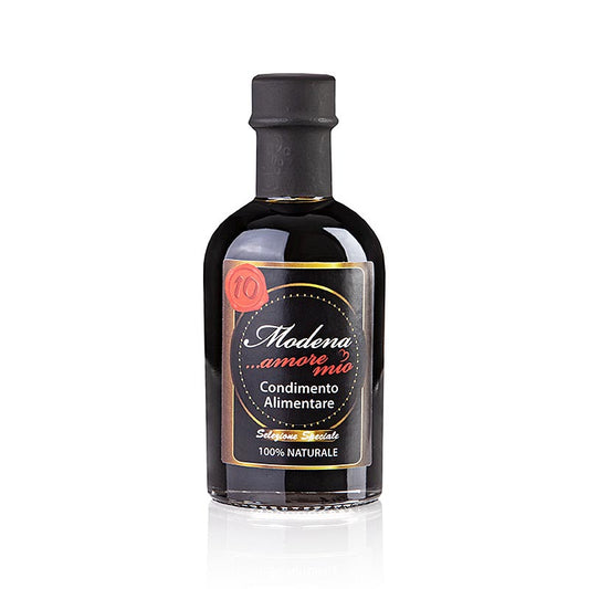 Premium Balsamico Condiment, Amore Mio Modena, min 5% Säure, 100 ml - Hochwertiger Balsamico-Condiment mit mindestens 5% Säure, 100 ml