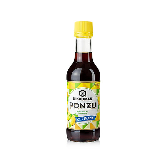 Ponzu, Soja Sauce mit Zitrusfruchtsaft, Kikkoman, 250 ml - Asiatische und ethnische Lebensmittel aus Japan, die jedes Gericht verzaubern