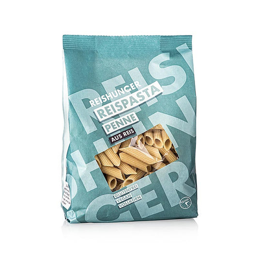 Pasta di riso - Penne, a base di riso, senza glutine, Reishunger, 400 g