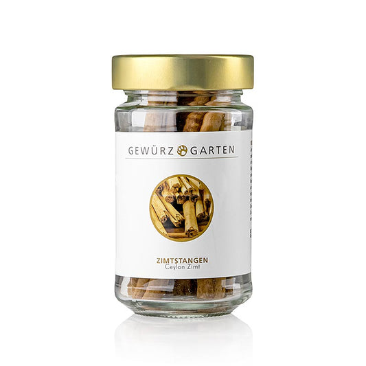 Gewürzgarten Bastoncini di cannella, interi, circa 8-10 pezzi, Ceylon/Sri Lanka, 40 g