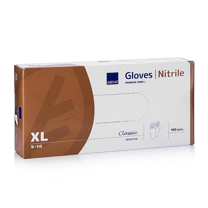 Einweghandschuhe Nitril in Größe XL, weiß, ungepudert, ideal für Hygiene- und Schutzbekleidung
