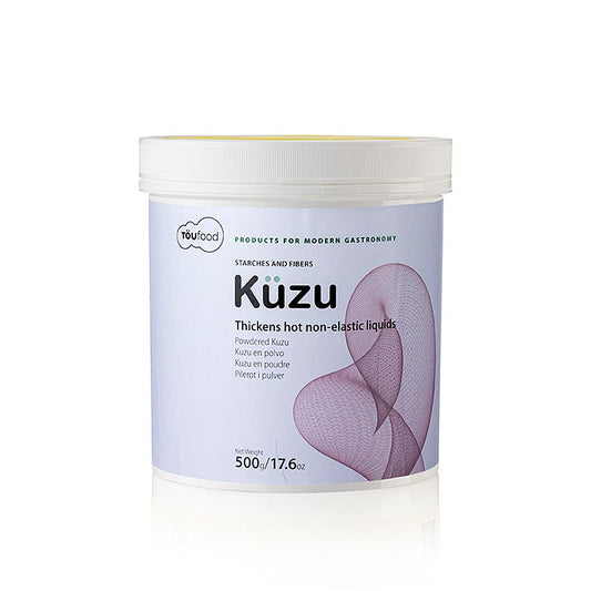 Bindemittel aus Kudzu-Wurzeln in hochwertiger Qualität für warme und kalte Speisen Glutenfrei und gentechnikfrei Ideal für klare Saucen, Suppen, Puddings und Glasuren