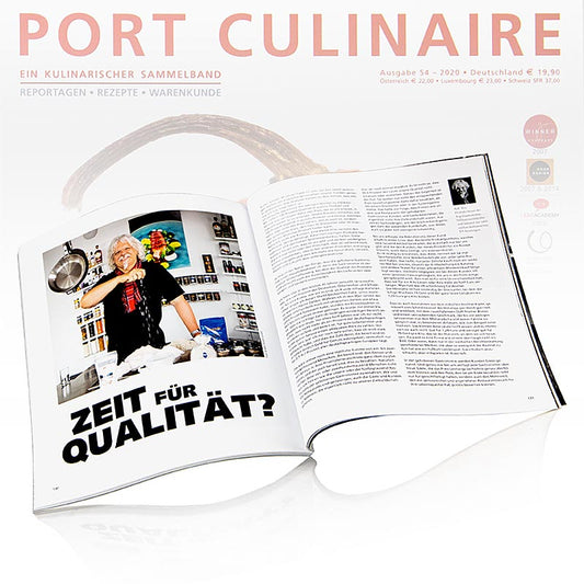 Port Culinaire - Gourmet Magazin, Ausgabe 54, 1 St - Hochwertige Gourmet-Zeitschrift mit exklusiven Rezepten, Interviews, Trends und ansprechendem Design Perfekt für Genießer und Liebhaber von Spitzenküche Erhältlich in der Schweiz