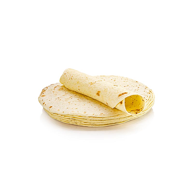 Weizen-Tortillas Wraps von Poco Loco, ideal für herzhafte Gerichte, 15 cm Durchmesser, 12 x 530g-Packung, insgesamt 6,96 kg