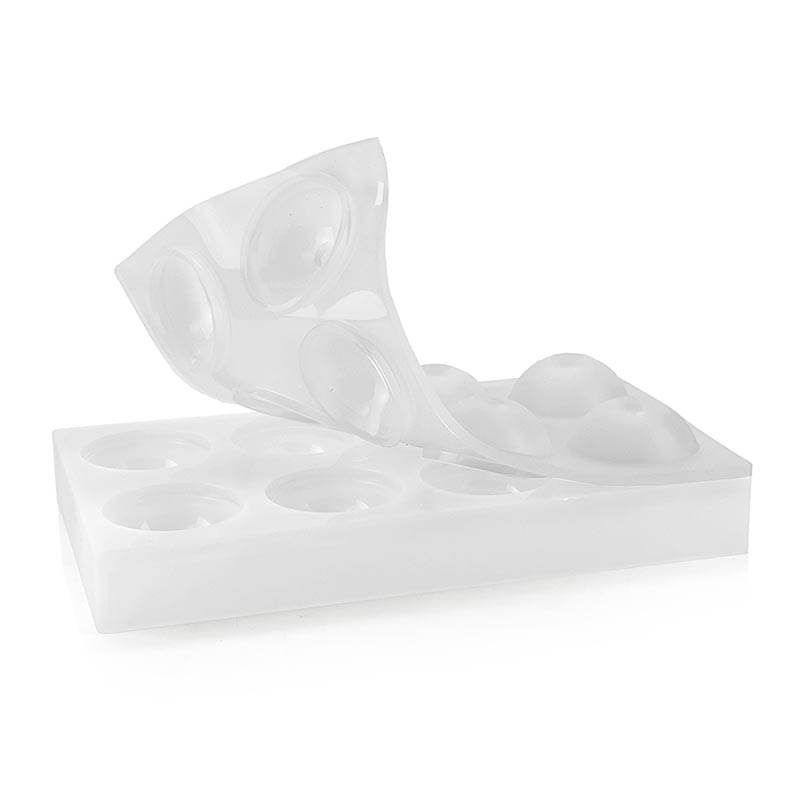Silikon Matte 17,5x30cm, 8 Spheren/Kugeln, 55mmx87ml, Pavoni (AF001), 1 St | Non Food / Hardware / Grillzubehör | thungourmet