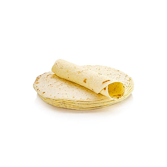 Bild eines Pakets mit 18 Weizen-Tortilla-Wraps von Poco Loco, ø15cm, 530 g