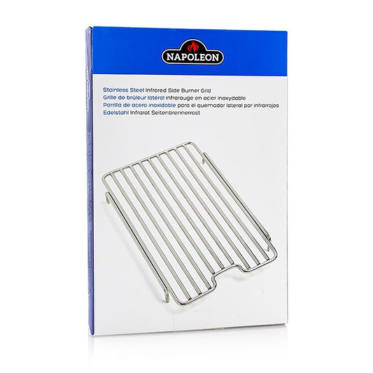 Stainless steel Napoleon Grill Accessory- Side Burner Grate for SIZZLE ZONE, large, 1 piece