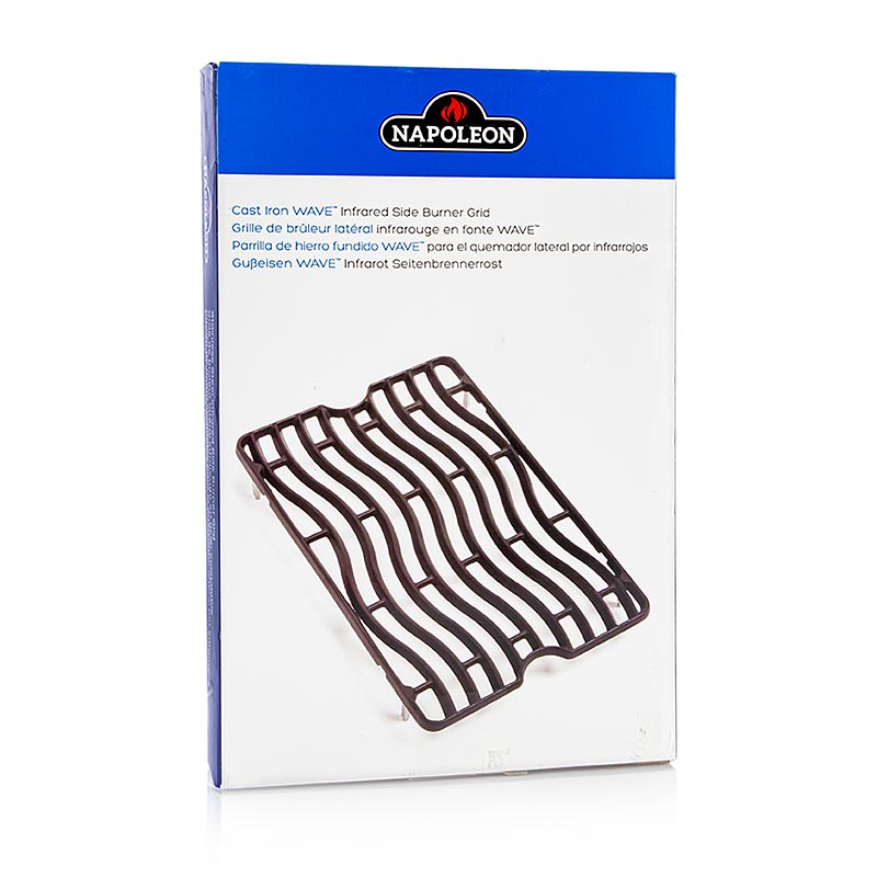 Napoleon Grillzubehör - Seitenbrennerrost, Gusseisen, für SIZZLE ZONE, groß, 1 St - A high-quality, durable cast iron side burner grid for Napoleon grills