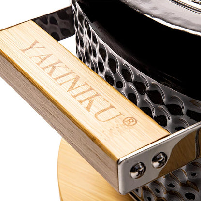 SHICHIRIN Keramik Holzkohle Grill, rund, 30cm, Yakiniku montargo, 1 St | Non Food / Hardware / Grillzubehör | thungourmet