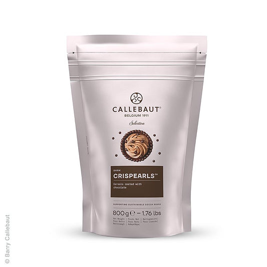 Crispearls Dark, knusprige dunkle Schoko Perlen, Callebaut, 800 g
