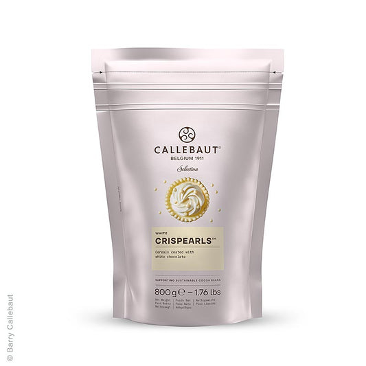 Crispearls White, perles de chocolat blanc croustillantes, Callebaut CHW-CC-CRISE0-02B), 800 g