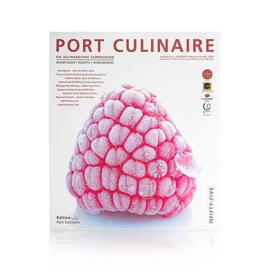 Port Culinaire - Gourmet Magazin, Ausgabe 55, 1 St - Titelbild des Gourmet-Magazins mit exklusiven Rezepten, Interviews mit Spitzenköchen und faszinierenden kulinarischen Geschichten