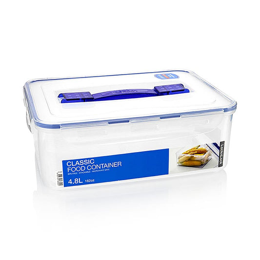 Frischebox Lock&Lock 4,8 L (HPL880) rechteckig 295x230x106mm (Ablaufgitter) zur Aufbewahrung von Lebensmitteln
