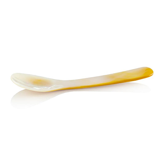 Eleganter Kaviarlöffel aus Perlmutt, ca 8-9 cm, ideal für Verkostung und Präsentation von Kaviar, luxuriöses Accessoire für Kaviarliebhaber und stilvolle Ergänzung des Geschirrs