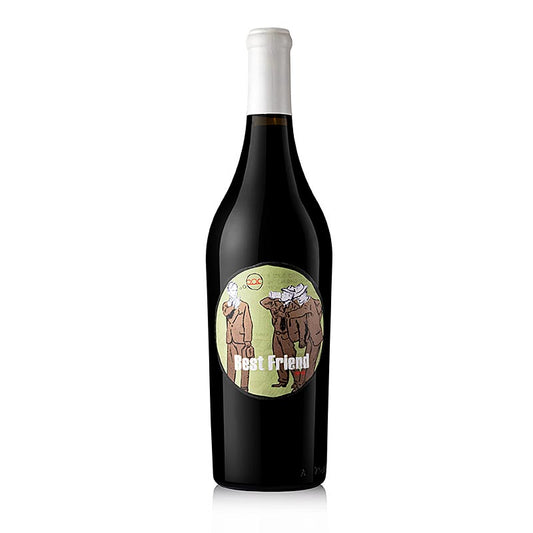 2018er Best Friend, trocken, 13 % vol, Pittnauer, BIO, 750 ml - eine Flasche des biologischen, trockenen Weins von Pittnauer aus dem Jahr 2018 mit einem Alkoholgehalt von 13 %