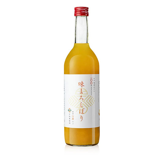 Mikan Saft, 100 % Satsuma / Mandarinenfruchtsaft, 720 ml - Frischer, natürlicher Saft aus vollreifen Mandarinen in praktischer 720 ml Flasche