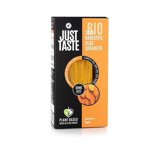 Gelbe Süßkartoffel Glasnudel Spaghetti, glutenfrei, BIO, ideal für asiatische Gerichte