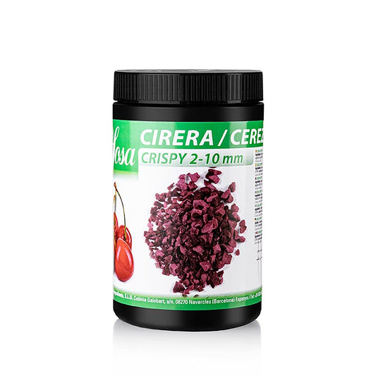 Gefriergetrocknete Sosa Crispy Kirschstücke, 200 g, ideal für Backwaren und Desserts