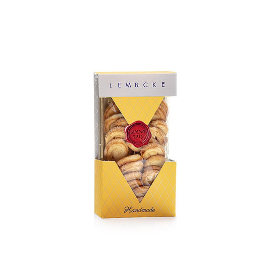 Knusprige Butteröhrchen von Lembcke, 100 g, für den perfekten Genuss