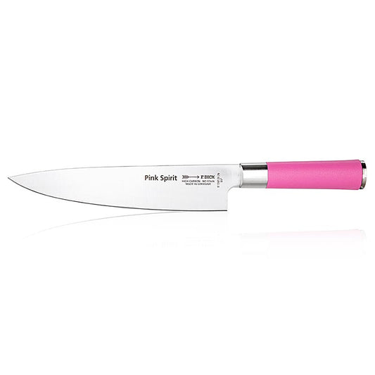 Rosa Spirit Kochmesser, 21cm, von DICK, 1 Stück - Spende von 2€ an Pink Ribbon Deutschland für jedes verkaufte Messer