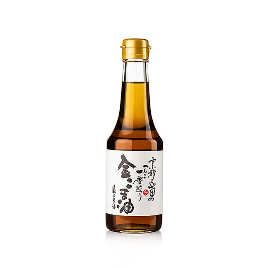 Sesamöl Golden von goldenem Sesam, geröstet, Yamada, 300 ml - Hochwertiges, traditionell hergestelltes Sesamöl mit duftigem Bouquet von Yamada Sesame Oil Manufacturing Company in Kyoto