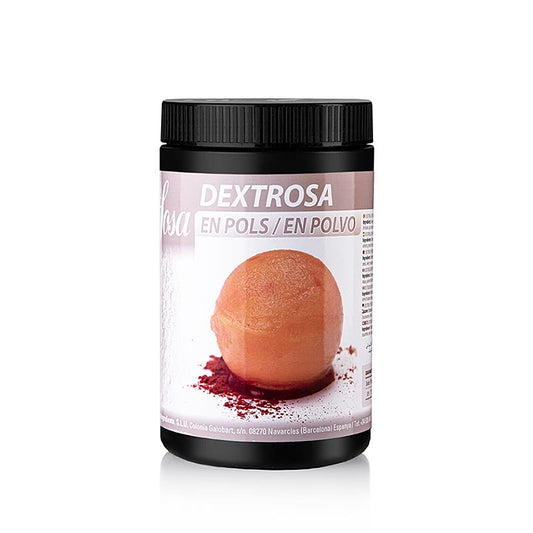 Sosa Dextrose Pulver, 650g (39462), 650 g - Feines weißes Traubenzuckerpulver, ideal zum Süßen von Desserts und Kuchen, löst sich schnell auf, hochwertige Zutat von Sosa für süße Leckereien