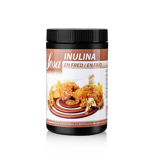 Sosa Inulin Cold (Ballaststoff) (39461), 500 g - Hochwertiger Ballaststoff für gesündere Gerichte und Desserts, löst sich perfekt in kalten Flüssigkeiten auf Ideal zur Erhöhung des Ballaststoffgehalts von Smoothies, Joghurt und anderen kalten Zubereitungen Vielseitig einsetzbar, neutral im Geschmack
