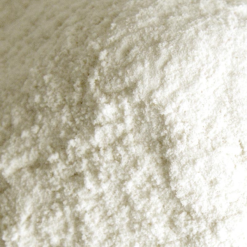 1 kg luftdichter Behälter mit hochwertigem Johannisbrotkernmehl, glutenfrei und geschmacksneutral, ideal zum Binden von Soßen, Suppen und Desserts oder zum Backen
