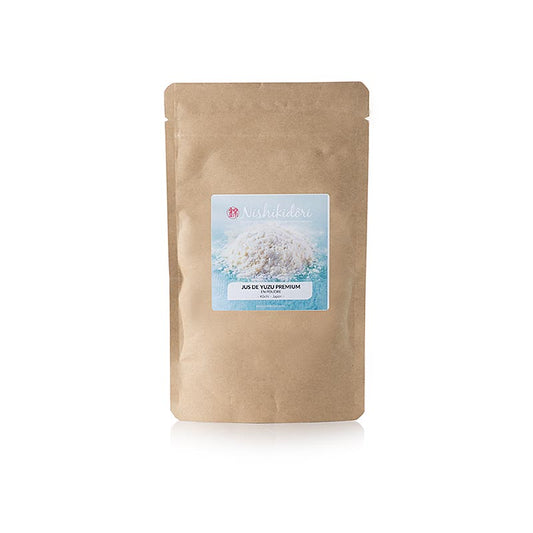Yuzu-Pulver, aus Yuzu-Saft gewonnen, 50 g - Verleihen Sie Ihren Gerichten eine frische, zitrusartige Note mit unserem rein extrahierten Yuzu-Pulver Ideal zum Verfeinern von Saucen, Marinaden, Desserts und Cocktails Bringen Sie mit dieser vielseitigen Zutat einen Hauch von Japan in Ihre Küche