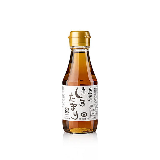 Soja-Sauce - Shiro Shoyu, weisse Tamari Würzsauce, aus Weizen, 150 ml - Eine natürliche und malzige Würzsauce aus Weizen, gebraut in der kältesten Zone der Aichi-Präfektur mit extra weichem Wasser und den allerbesten Grundzutaten Perfekt für die Kaiseki-Küche, Eiergerichte, Dashi-Brühen und Pasta Aglio e Olio Harmoniert auch sehr gut mit Olivenöl für Dressings Allergiker sollten das Etikett genau lesen, da diese Tamari aus 100% Weizen hergestellt ist