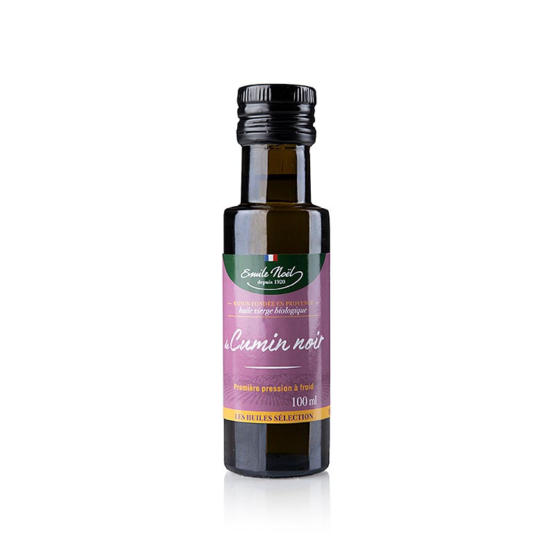 Bio Schwarzkümmelöl, 100 ml von Emile Noel, perfekt zum Verfeinern von Gerichten wie Currys, Suppen und Dressings Ideal für Hobbyköche, die ihren Kreationen den letzten Schliff geben wollen