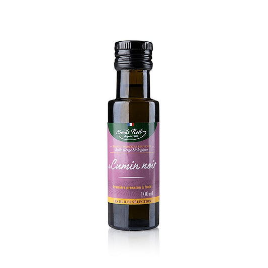 Bio Schwarzkümmelöl, 100 ml von Emile Noel, perfekt zum Verfeinern von Gerichten wie Currys, Suppen und Dressings Ideal für Hobbyköche, die ihren Kreationen den letzten Schliff geben wollen