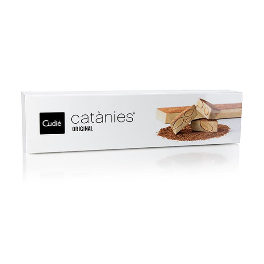 Köstlicher Catanies Turrón Nougatriegel mit Mandeln von Cudié, 200 g