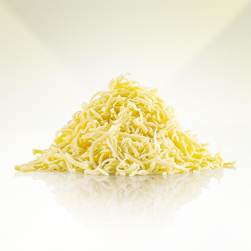 Geriebener Mozzarella von Noordhoek mit 40% Trockenmasse, ideal für Pizzen und Pasta Große 2 kg-Packung für Hobbyköche und Profis Schmilzt wunderbar, verleiht cremige Textur und milden Geschmack