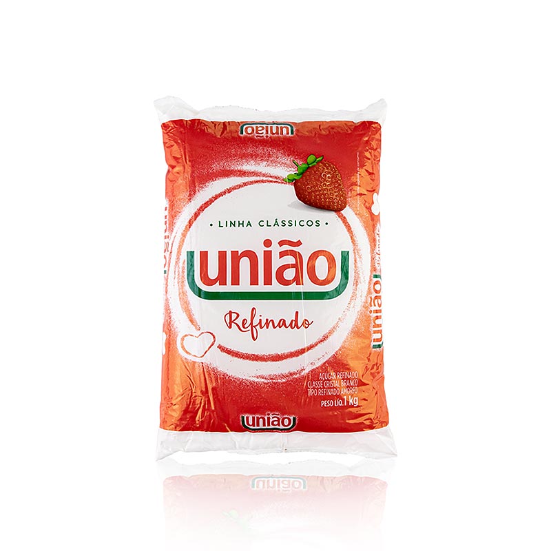 SUCOs DO BRASIL - Zucchero di canna bianco, proveniente dal Brasile, per cocktail, marca União, 1 kg