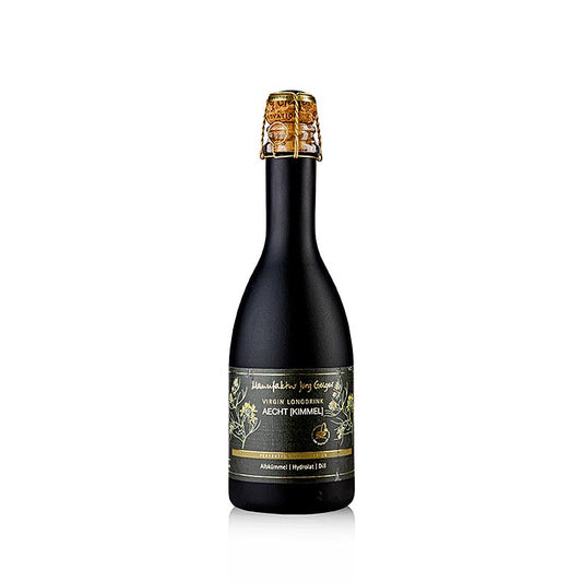 Alkoholfreies prickelndes Aecht Kimmel Bio-Getränk von Manufaktur Jörg Geiger, 375 ml Flasche, perfekt für besondere Geschmacksrichtungen und eleganten Genuss