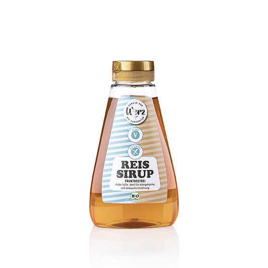 Reis Sirup von Werz, glutenfrei und fructosefrei, biologisch, 460 ml, vielseitige Zutat
