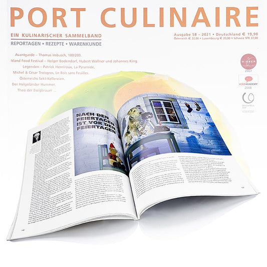 Port Culinaire - Gourmet Magazin, Ausgabe 58, 1 St - Inspirierende Rezepte, kulinarische Geschichten und Interviews mit Spitzenköchen in der neuesten Ausgabe des führenden Gourmet-Magazins für Hobby- und Profiköche