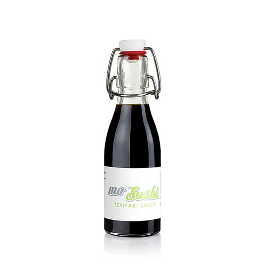 Teriyaki-Sauce mit intensivem, süßlichem und reichhaltigem Geschmack, ideal zum Nappieren von Fleisch