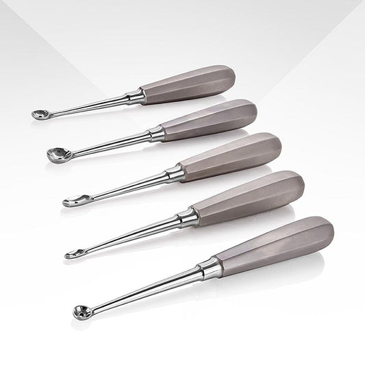 Set di tagliabiscotti a forma di pallina e ovale, 5-15 mm, 100% Chef (P/64597), 5 pezzi.