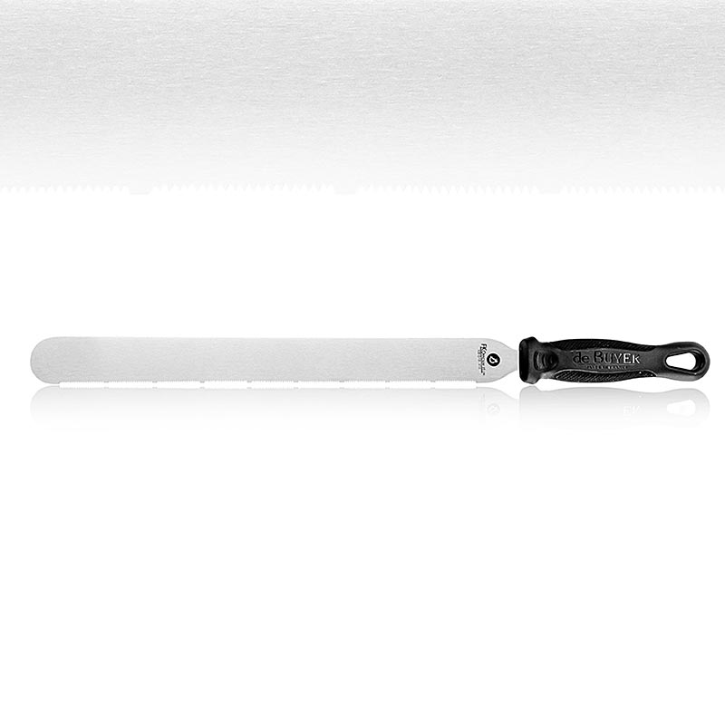 FK OFFICIUM Biskuitsäge (Palette), 35cm, gezahnt, de Buyer (4234.35), 1 St
