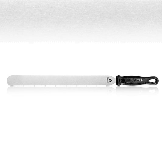 FK OFFICIUM Sega per biscotti (paletta), 35 cm, dentellata, de Buyer (4234.35), 1 pz